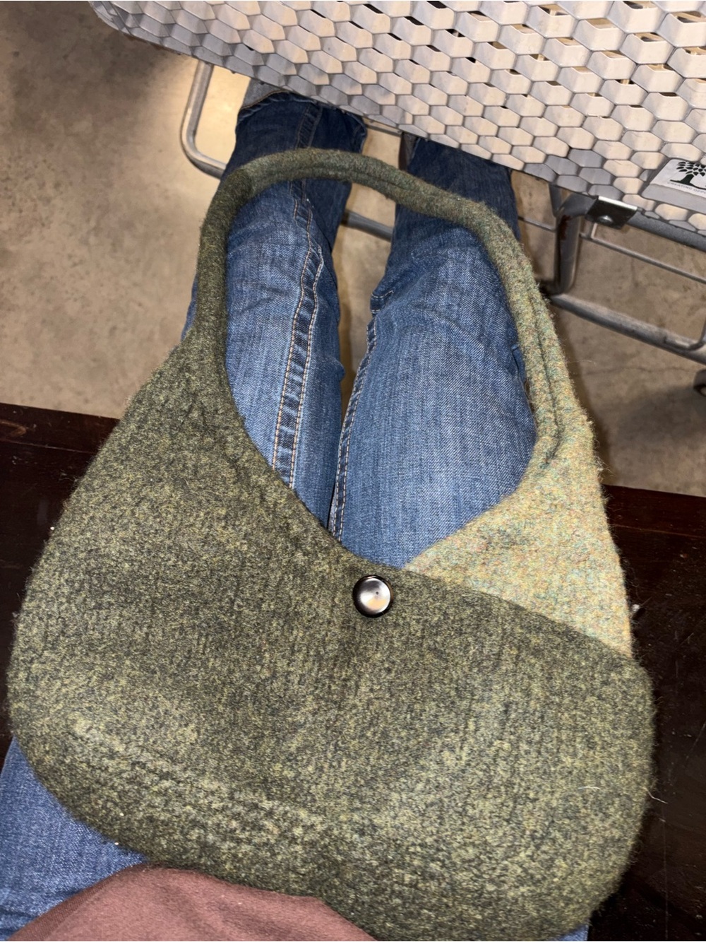 Green Shoulder Bag